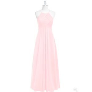 Azazie Blushing Pink Bridesmaids Dress